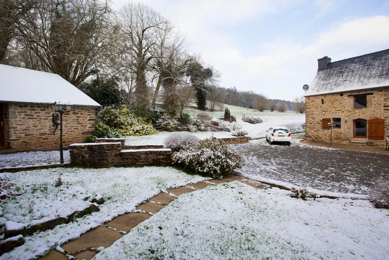 Guégon Stone Cottage With Modern Cosy Interior Near To Josselin Perfect Retreat For Writers Or Star Gazers מראה חיצוני תמונה